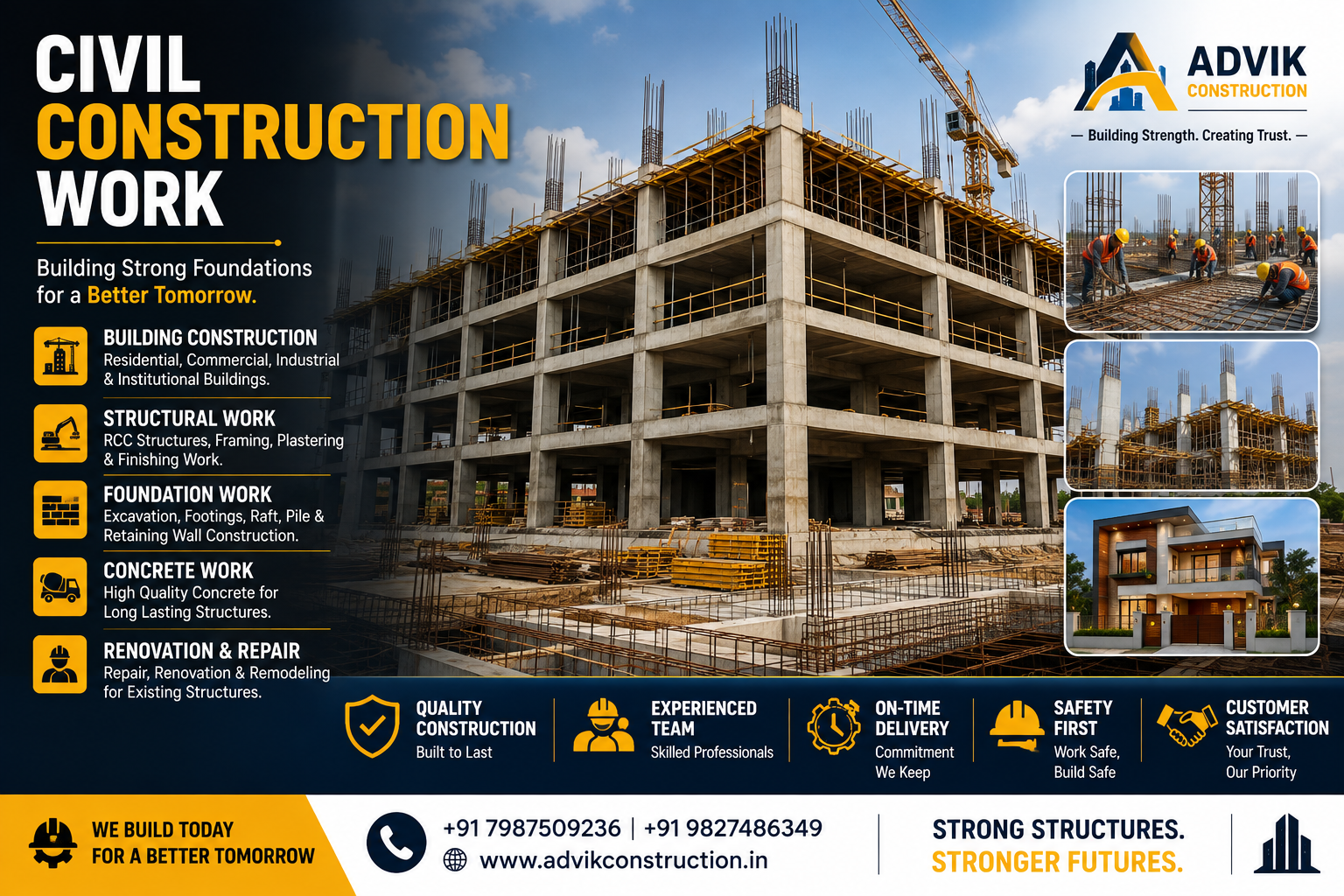 Civil construction work