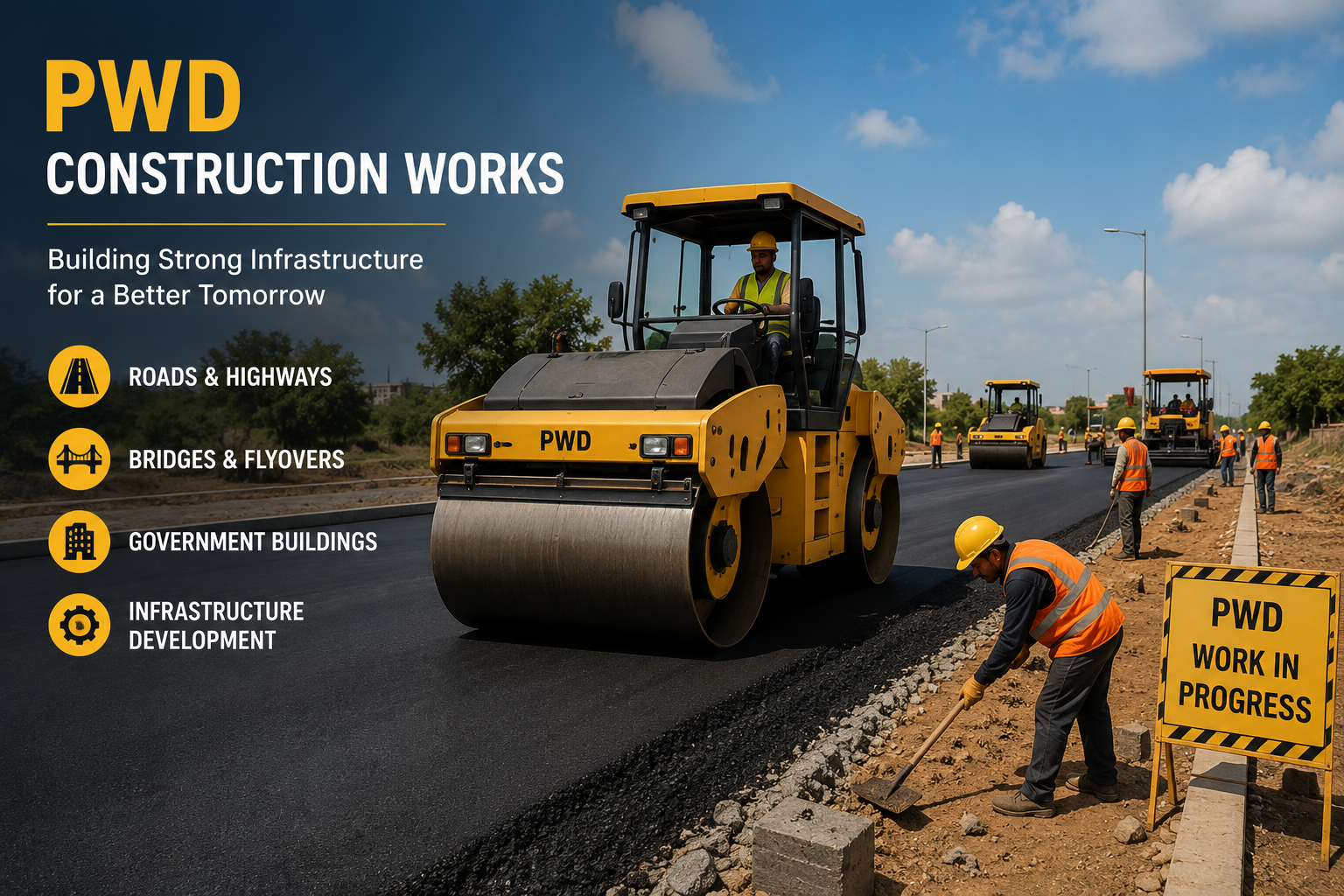 PWD Construction Projects by Advik Construction